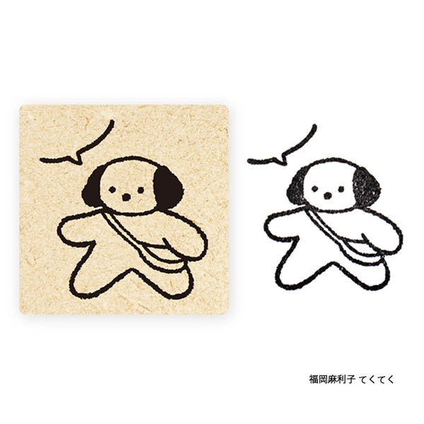 cozyca x Mariko Fukuoka - Strolling Along - stamp