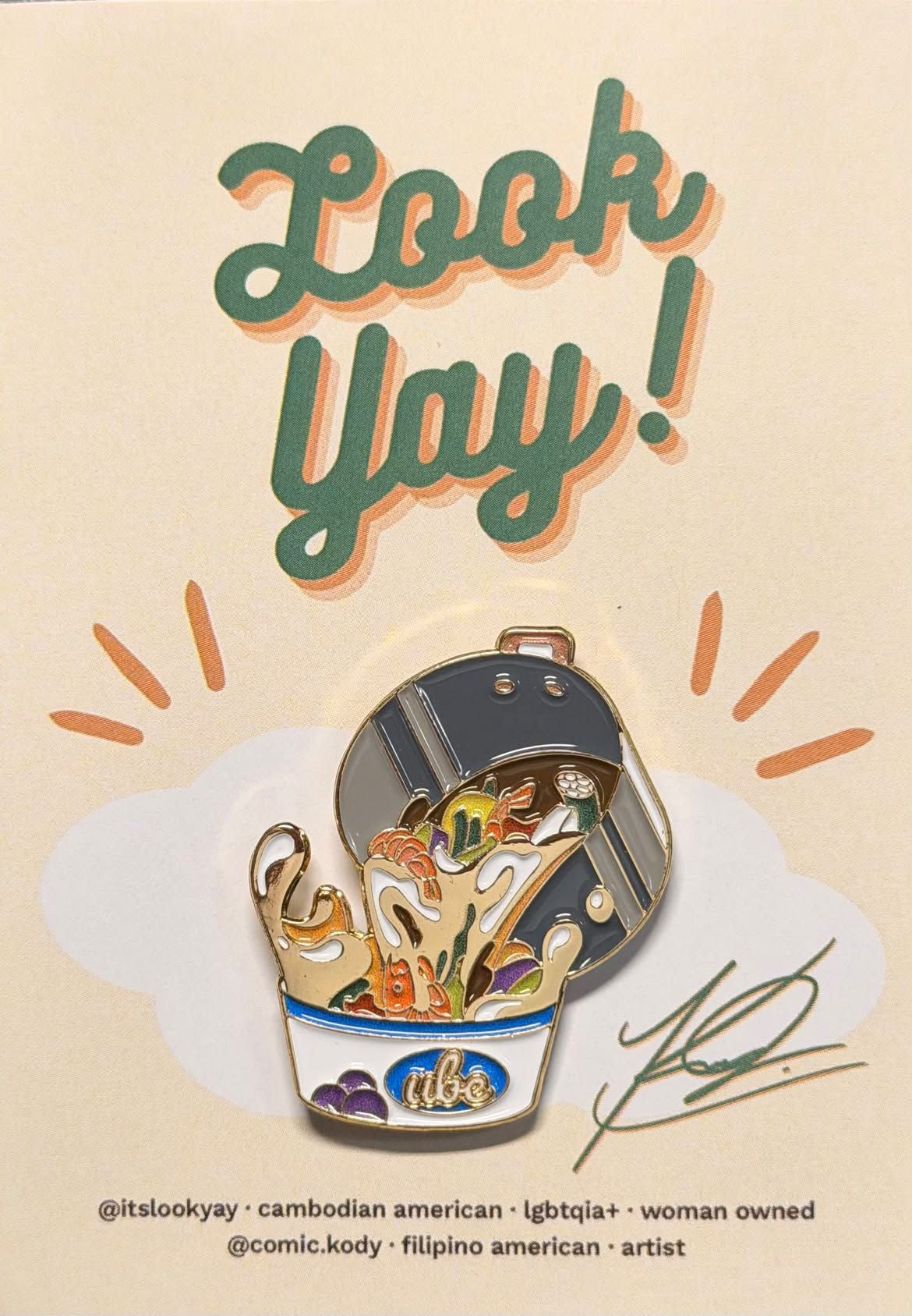 LOOK YAY! Bukas Ulit! (Tomorrow Again!) - Enamel Pin