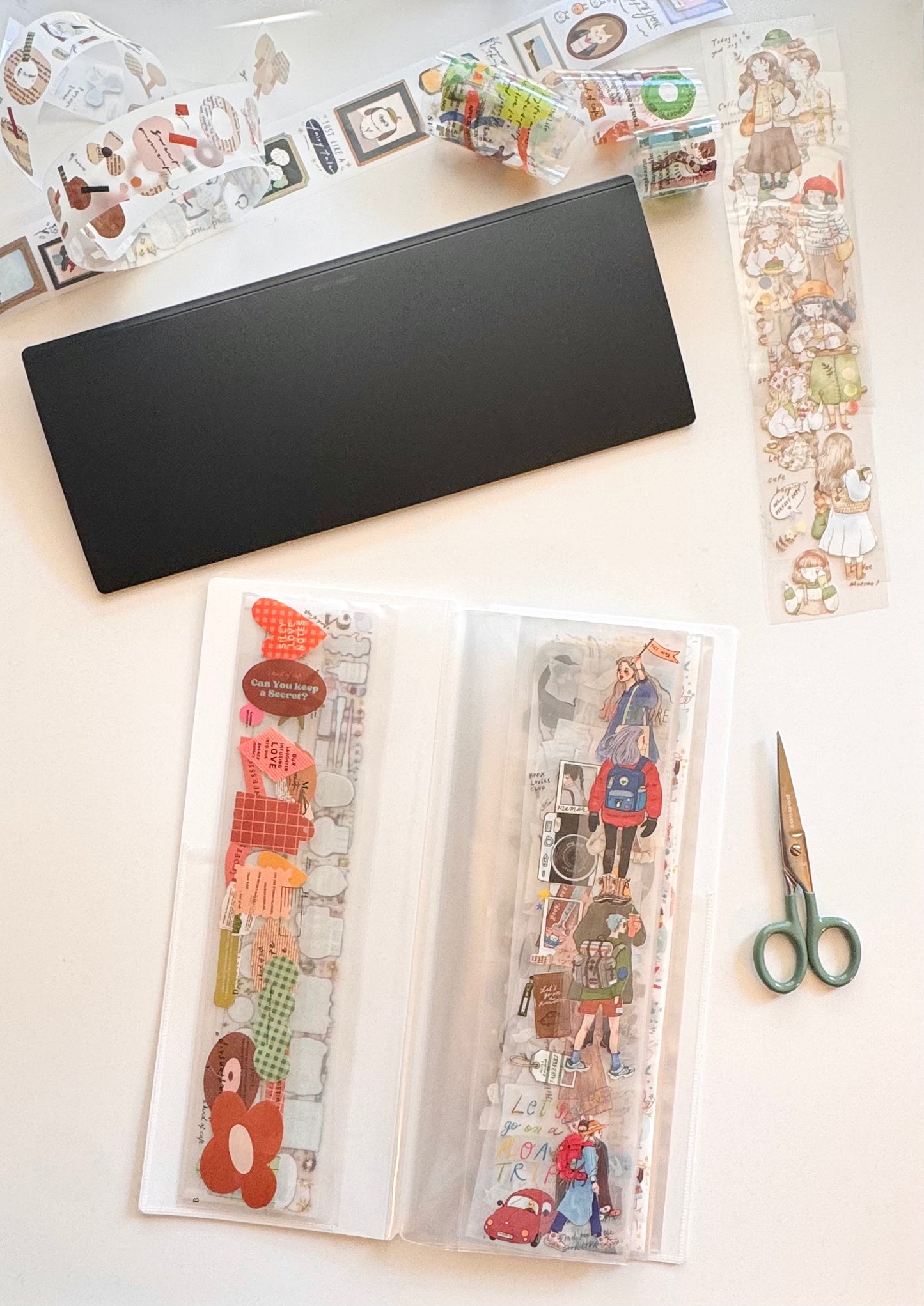 King Jim Hosso Clear File Folder