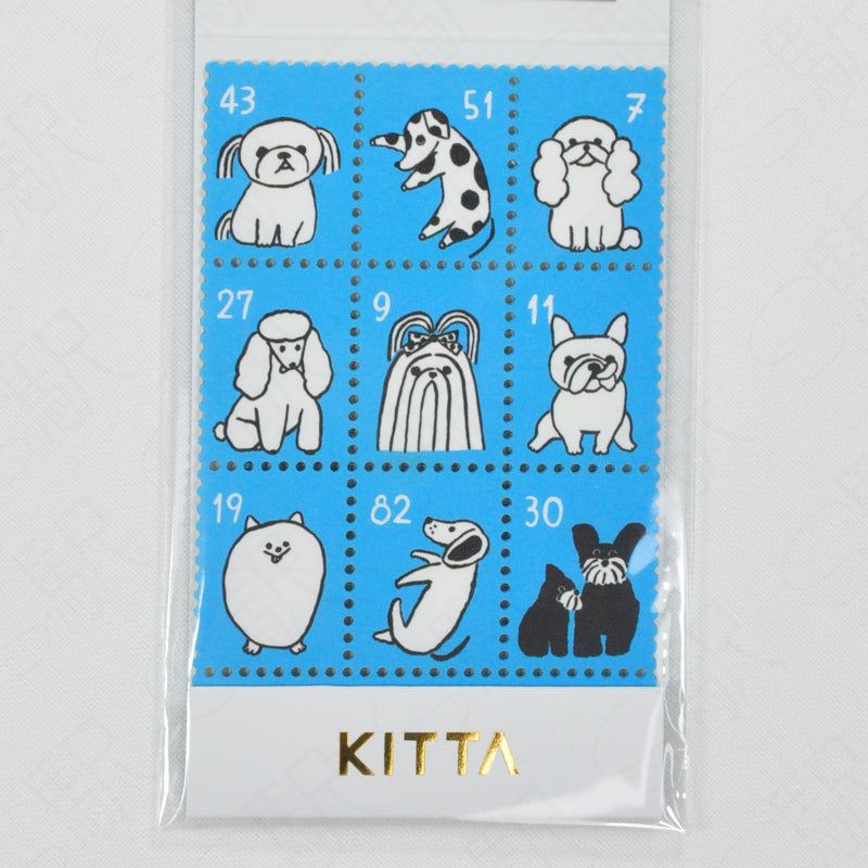 King Jim KITTA Dog Stamp Stickers