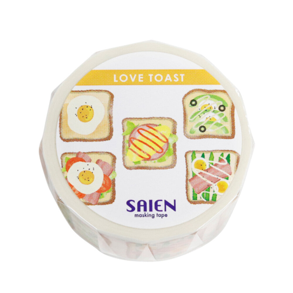 SAIEN Washi Tape - Toast Love