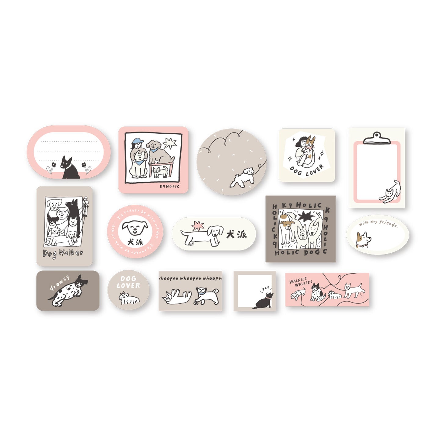 Creators Circus x The Little k9s - Flake Stickers