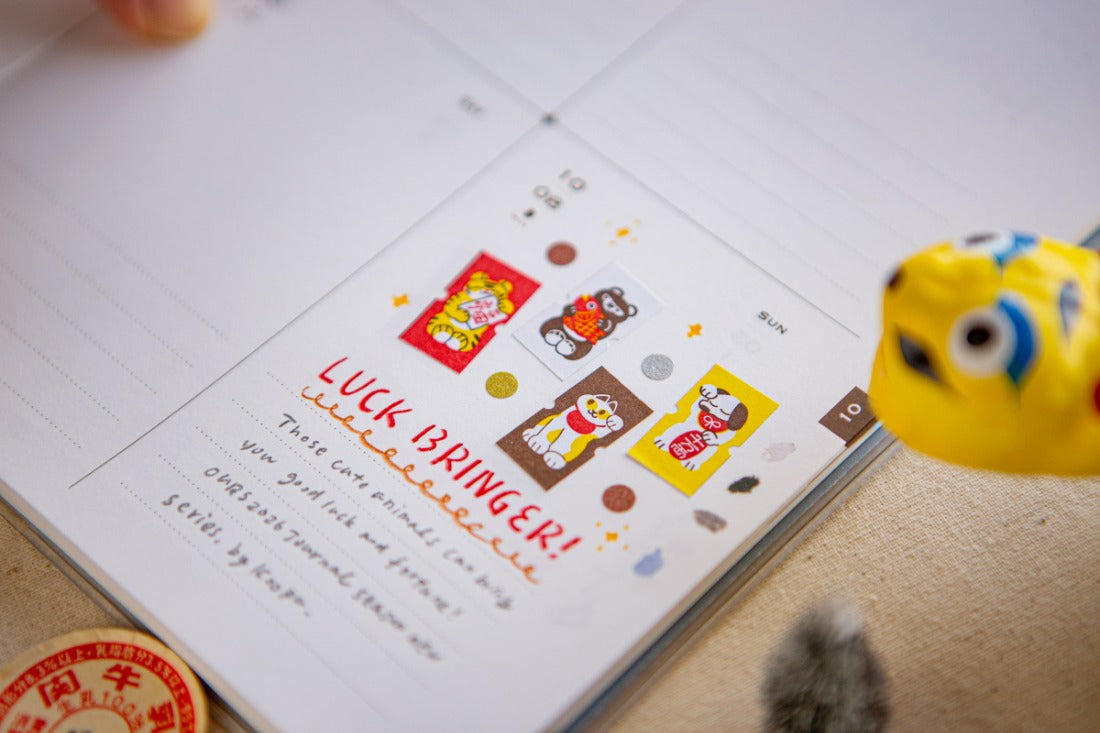 OURS Studio - Little Lucky Friends - Label Stickers