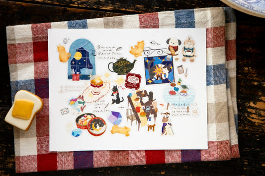 OURS Studio - Tea Room Sleeping Cat - PET Tape