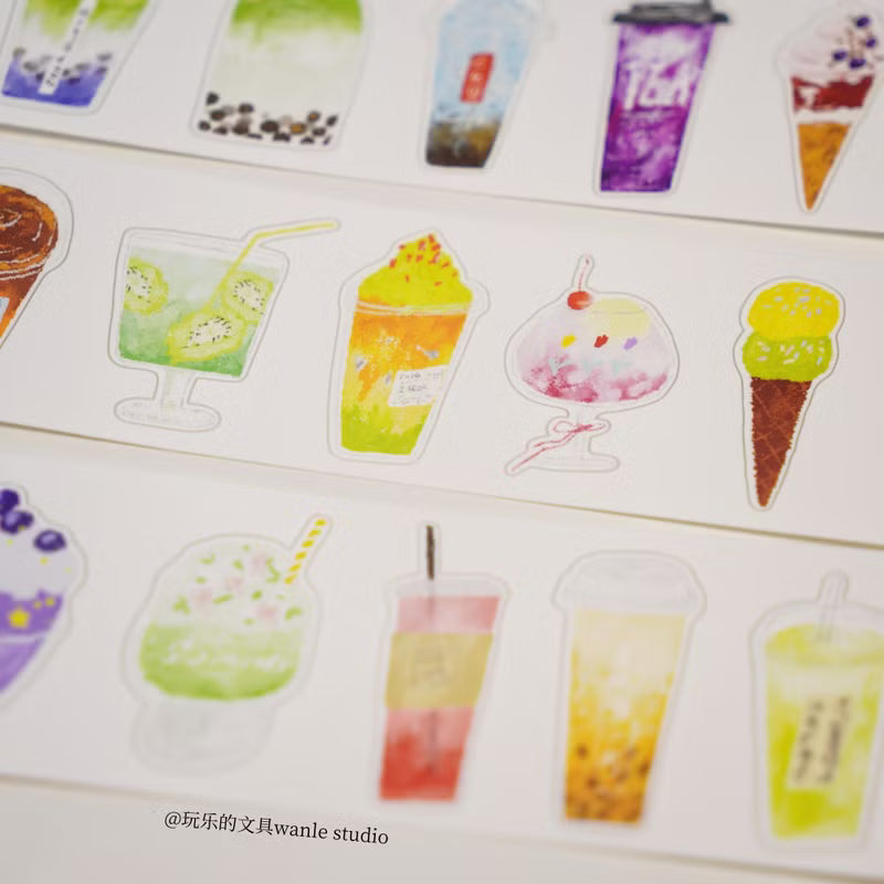 Wanle Studio - Cool Refreshment - Washi Tape