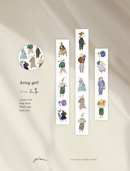Pion - Artsy Girl - Washi tape