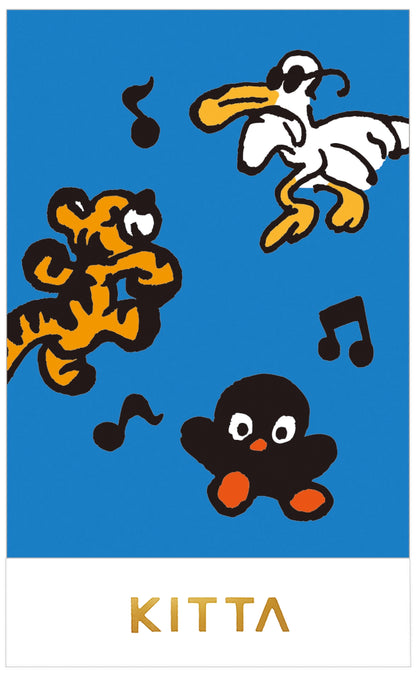 King Jim KITTA Postage Stamp Style