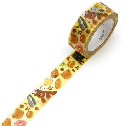 SAIEN Washi Tape - Bear Bakery