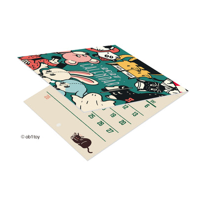 [PRE-ORDER] ob1toy - 2027 Mini Wall Hanging Calendar