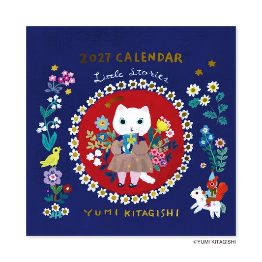 [PRE-ORDER] Yumi Kitagishi - 2027 Mini Wall Hanging Calendar