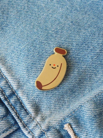 natamori - Banana - Enamel Pin