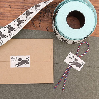 36 Sublo - Thank You Dog - Label Stickers