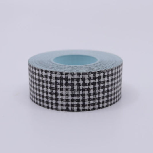 36 Sublo - Black Gingham - Label Stickers