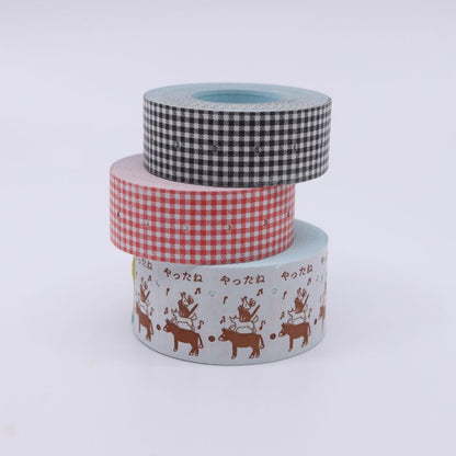 36 Sublo - Red Gingham - Label Stickers