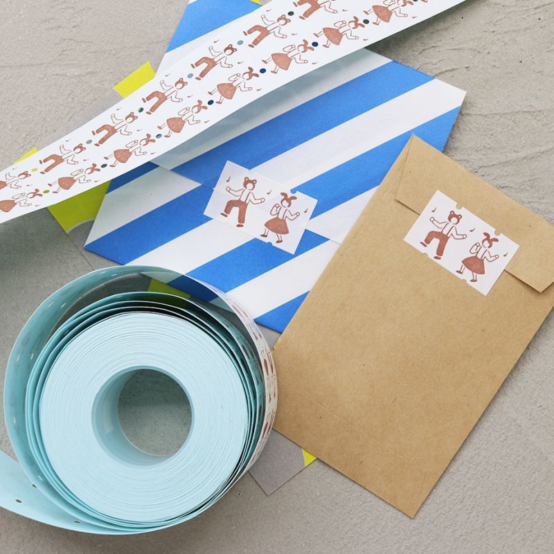 36 Sublo - Dancing - Label Stickers