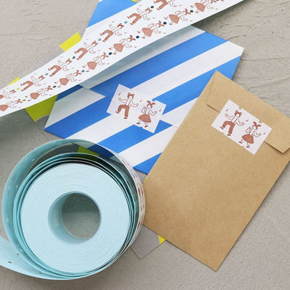 36 Sublo - Dancing - Label Stickers