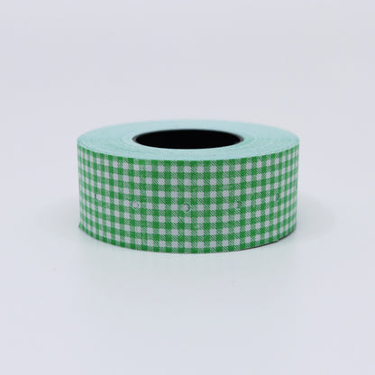 36 Sublo - Green Gingham - Label Stickers