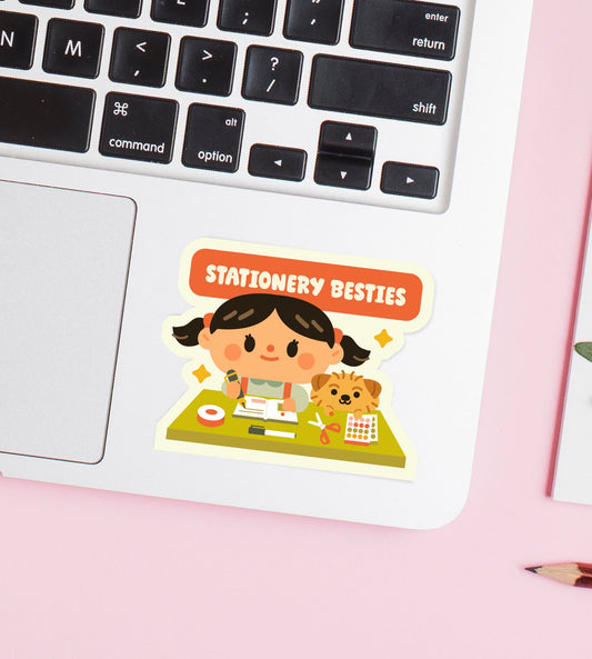 sari-sari stationery x Studio DonDon - stationery besties - vinyl sticker