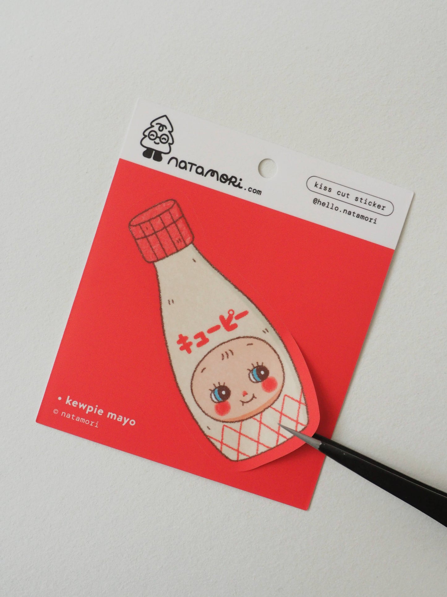 natamori - Kewpie Mayo - Vinyl Sticker
