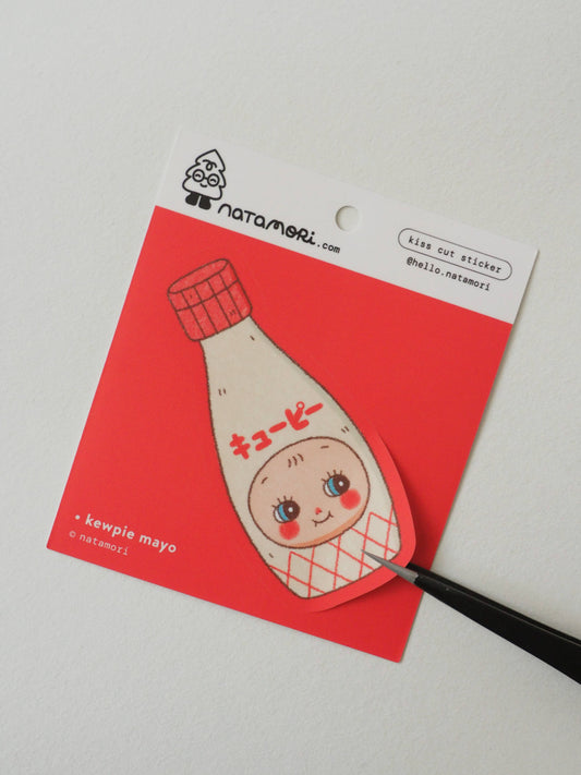 natamori - Kewpie Mayo - Vinyl Sticker