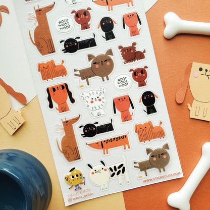STICKII - Teresa Bellon - Pawfect Pups - Sticker Sheet