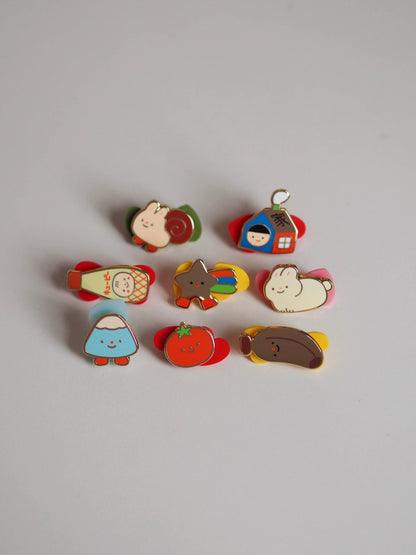 natamori - Banana - Enamel Pin