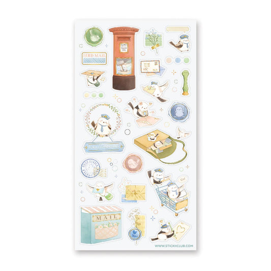 STICKII - Birb Post - Sticker Sheet