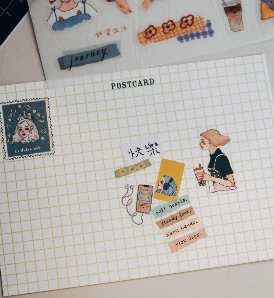 La Dolce Vita - Sweet Life - Label Stickers