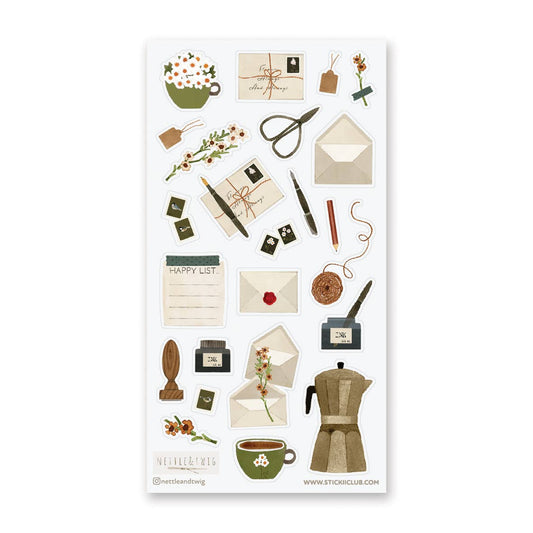 STICKII - Nettle & Twig - Mail Joy - Sticker Sheet