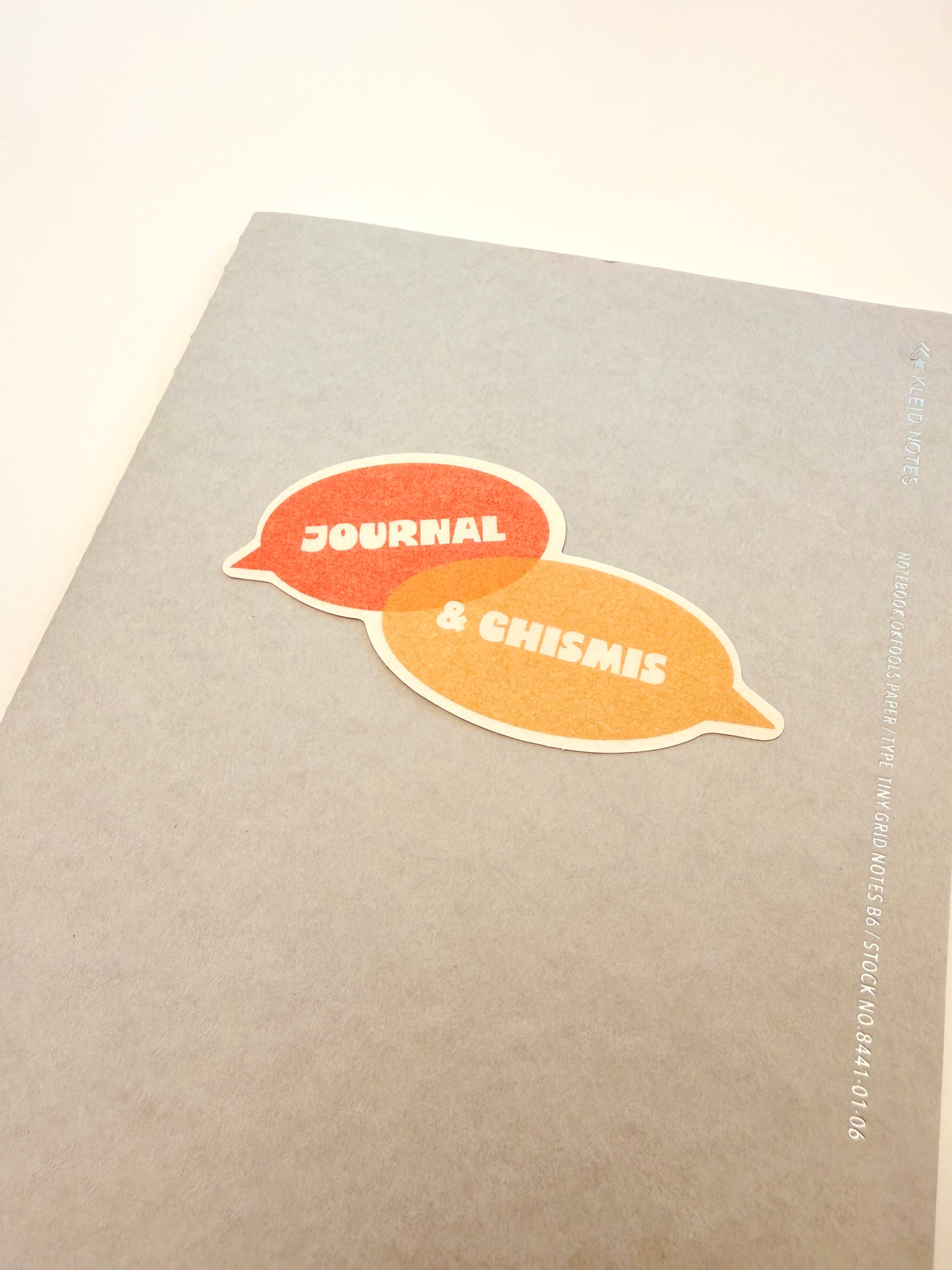 journal & chismis - vinyl sticker