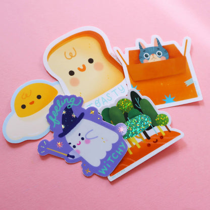 Yay! It's Vica - Little Egg - Vinyl Sticker