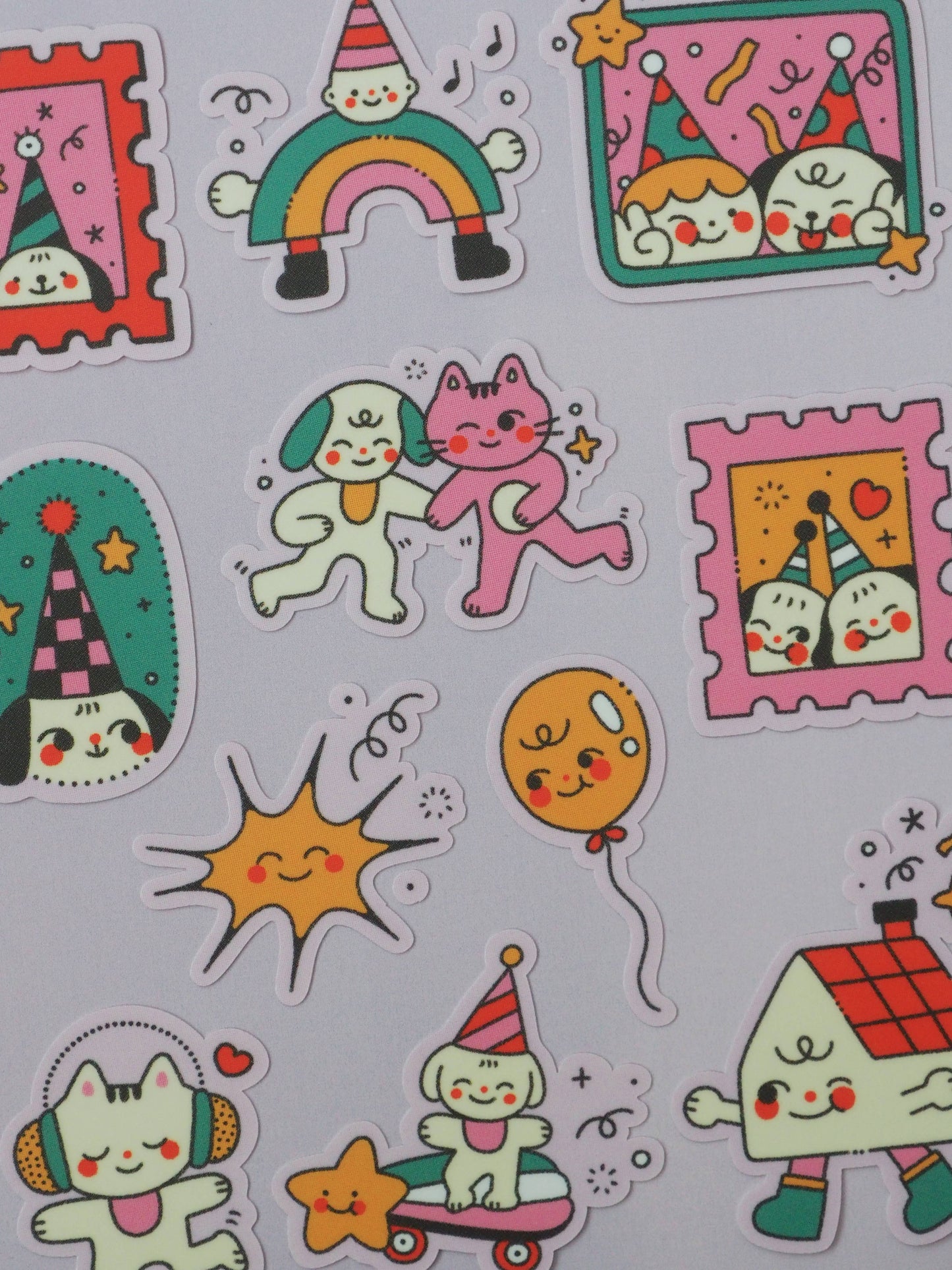 natamori - Party - Sticker Sheet