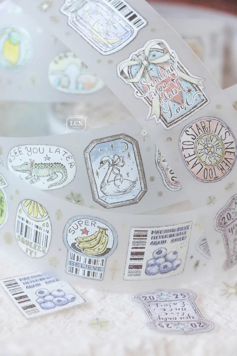 LCN Design Studio - Sticker Club - Life - PET Tape