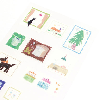 Miki Tamura - My Favorite Stickers / Stamp - Sticker Sheet