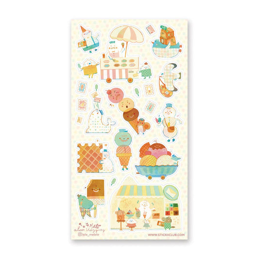 STICKII - The Sweet Post - Sticker Sheet