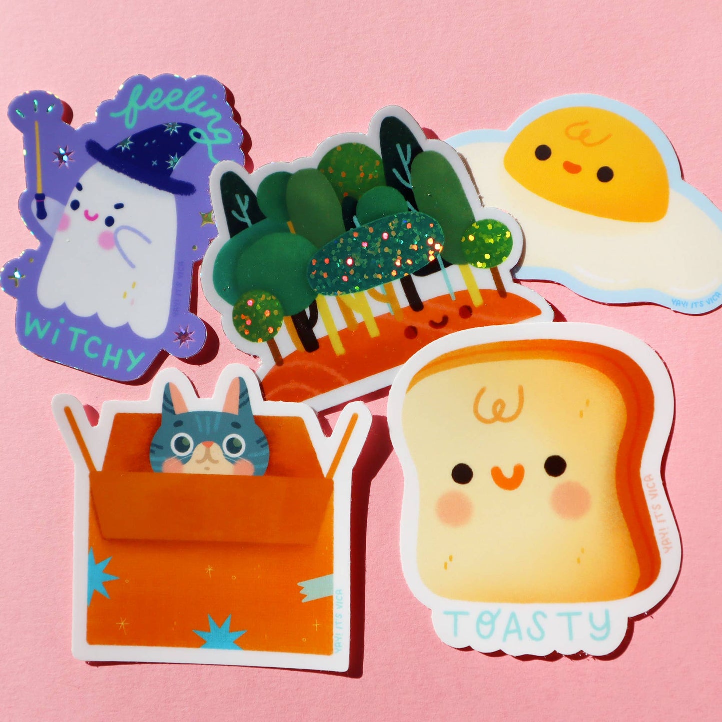 Yay! It's Vica - Little Egg - Vinyl Sticker