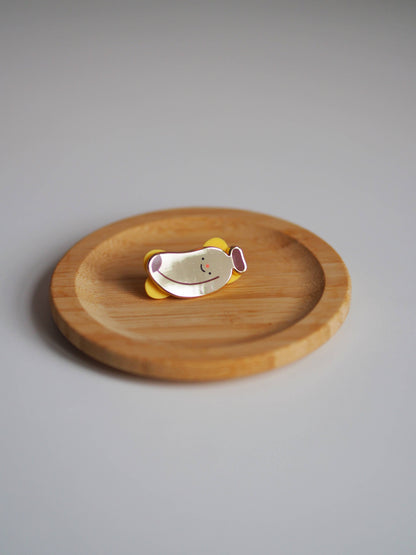 natamori - Banana - Enamel Pin