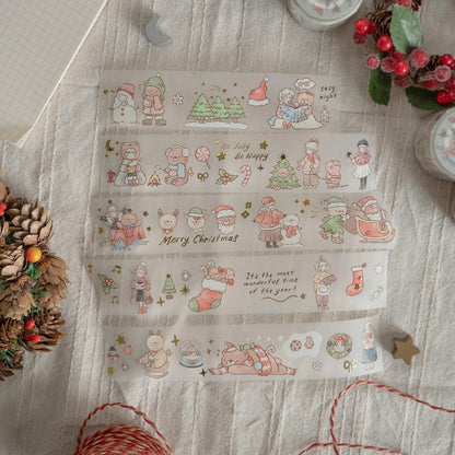 Sho Little Happiness - Beary Christmas - PET Tape
