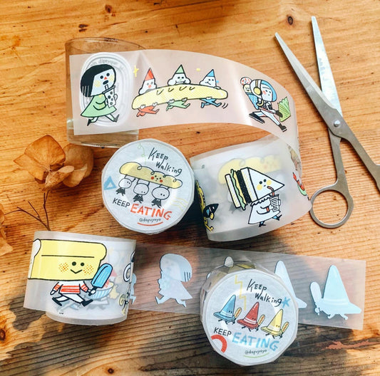 Dayuyoyo - Keep Walking Keep Eating - PET Tape