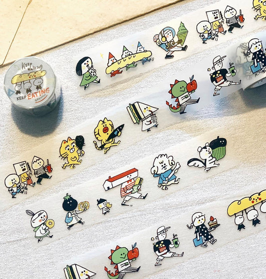 Dayuyoyo - Keep Walking Keep Eating - PET Tape