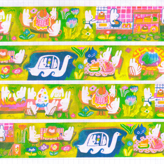 Odd Rabbits - Dessert at the Garden - Washi Tape