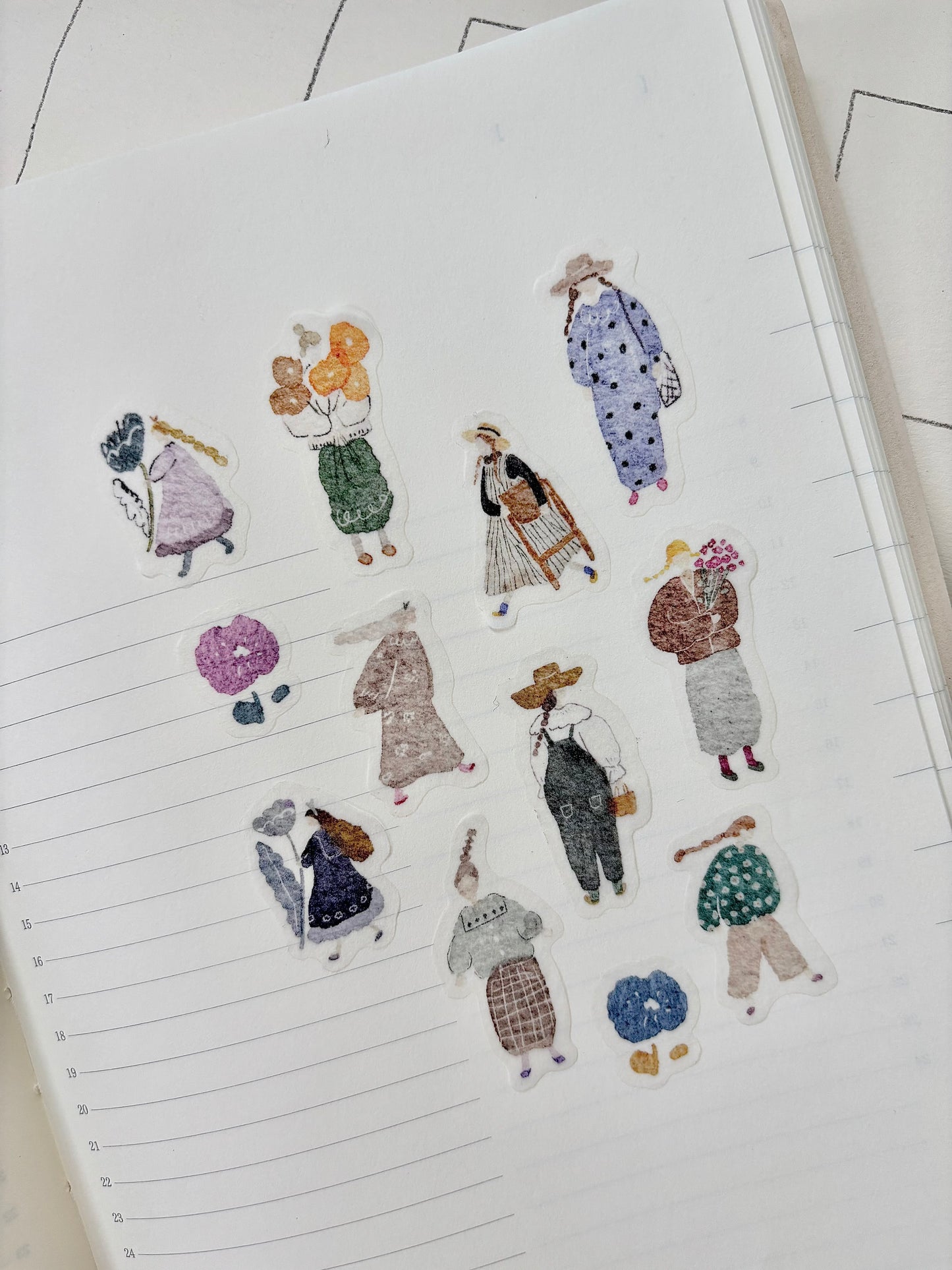 Pion - Artsy Girl - Washi tape