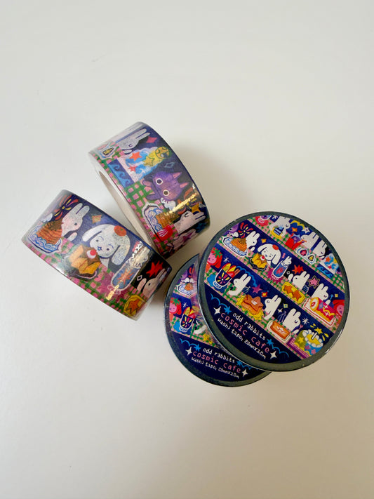 Odd Rabbits - Cosmic Cafe - Washi Tape