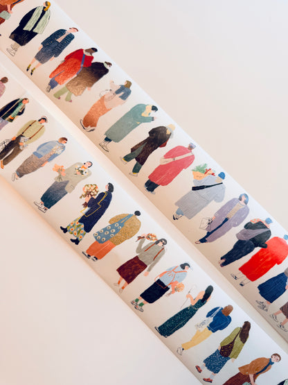 Bieguan - 40 People - Washi Tape