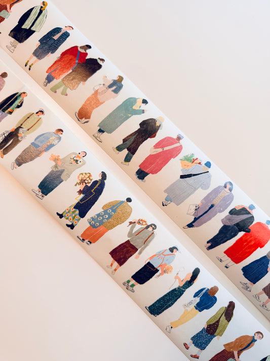 Bieguan - 40 People - Washi Tape