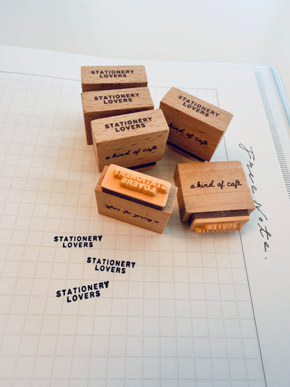 A Kind of Cafe - Stationery Lovers - Stamp