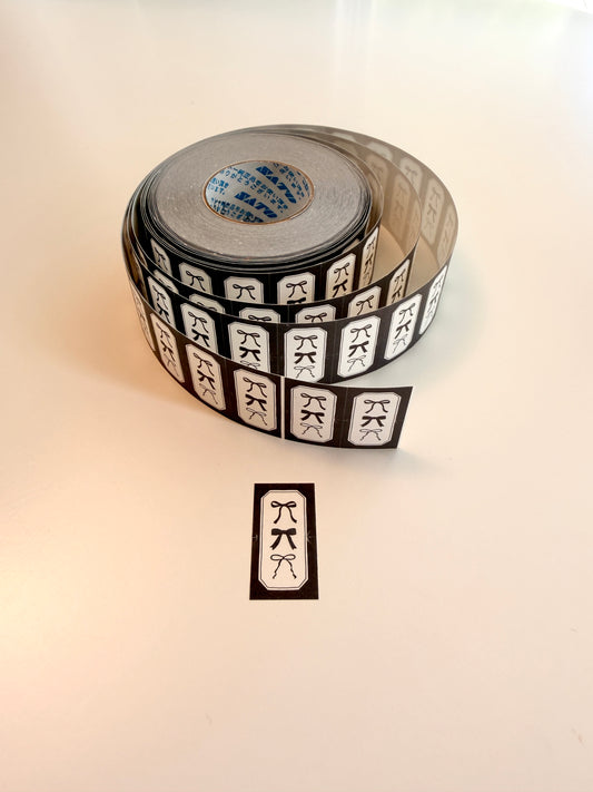 forme. - Ribbons - Label Sticker