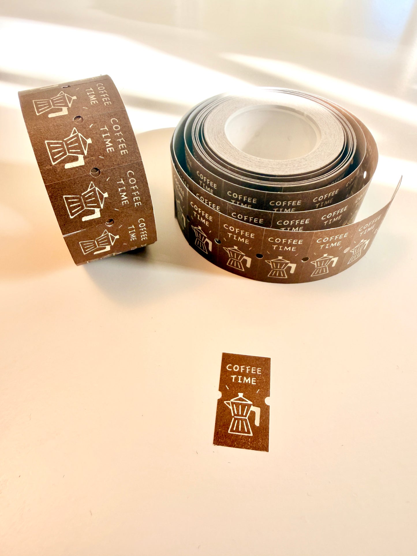 Ginny Lambkin - Coffee Time - Label Stickers