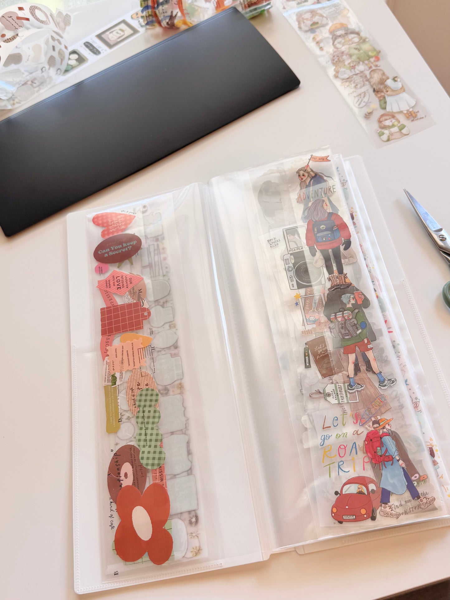 King Jim Hosso Clear File Folder