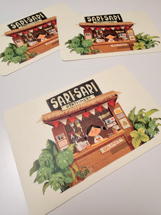 sari-sari stationery - Tiny Shop - Postcard